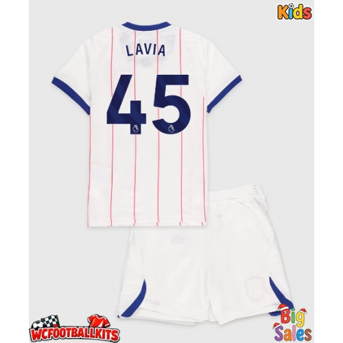 Chelsea Romeo Lavia #45 Replica Third Stadium Kit for Kids 2026-27 Short Sleeve (+ pants)